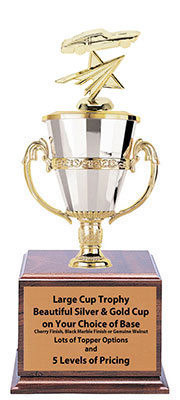 CFRC Mustang Cup Trophies with Three Size Options