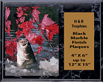 Bass Fishing Plaques BM