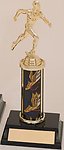 R1 Track and Field  Trophy with single post