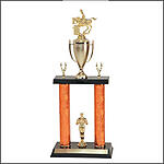2 Posts Equestrian Trophies, Horse Show Trophies and Rodeo Trophies