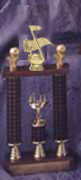 2 Post Music - Band Trophy with Risers