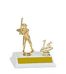 Ready to Hit Baseball Trophy, 2BF-503M with side trim