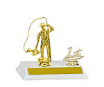 2BF-80705 Fly Fisherman Trophy with trim