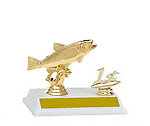 2BF-458 trout fishing trophy with trim
