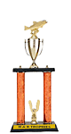 2PC-458 Trout Fishing Trophies