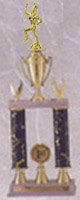 2 Post Music - Band Trophy with Cup and Risers