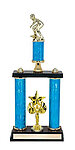 2PSRR-5101M Two Post Wrestling Trophy