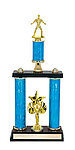 2PSRR-80755 Two Post Wrestling Trophy
