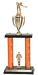 Billiard Two Column Trophy, 2PC