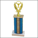 Car Trophies and Truck Trophies with Single Square Columns