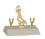 3BF-5004 Youth Football Trophies Making the Catch