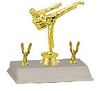 Female Base and Topper Martial Arts Trophy