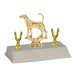Small Foxhound Trophies 3BF