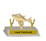 3BF-459 Tuna Fishing Trophy with Double Trim