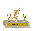 3BF-460 Marlin Saltwater Fishing Trophy