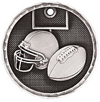 3D206 Football Medal with Six Pricing Options