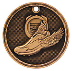 3D Track Medals 3D213 with Neck Ribbons