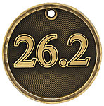 3D Marathon Medals 3D218 with Neck Ribbons