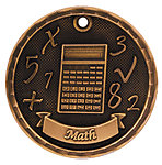 3D Math Medals 3D304 with Neck Ribbons