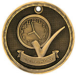 3D Attendance Medals 3D307 with Neck Ribbons