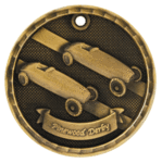 3-D308 Pinewood Derby Medal