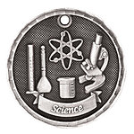 3D Science Medals 3D310 with Neck Ribbons
