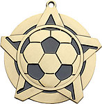 Soccer Medals 43170 with Neck Ribbons