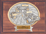 Hot Rod Car Show Wood Finish Plaque 54113-BM912