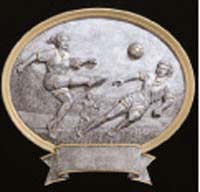 Resin Women's Soccer Plaque Award