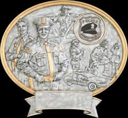 Resin Law Enforcement Plaque or Police Plaque