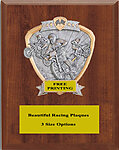 Motocross Cherry Finish Plaque 58358-CF912