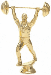 Weightlifting Trophy Figure 633