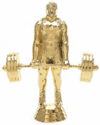 Power Lifter Trophy Figure 639