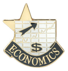 Economics Lapel Pin