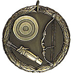 Archery Medals XR260 with Neck Ribbons