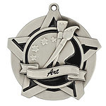 Superstar Art Medals 43001 with Neck Ribbons