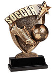 Broadcast Resin Soccer Trophies