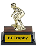 Female Wrestling Trophies, BF-5102F