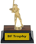 Ready to Hit Baseball Trophy, BF-503M