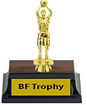 Small Basketball Trophies for Girls Bf-7504