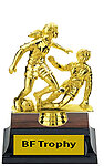 Action Female Soccer Trophies bf-9514