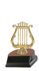Base and Figure Music Trophies