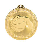 Basketball Medals BL203 with Neck Ribbons