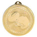 Football Medals BL209 with Neck Ribbons