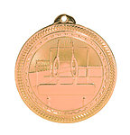Gymnastics Medals BL211 with Neck Ribbons