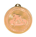 Brite Wrestling Medals BL222 with Neck Ribbons