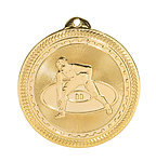 Brite Wrestling Medals BL222 with Neck Ribbons