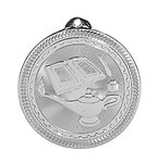 Lamp of Knowledge Medals BL309 with Neck Ribbons