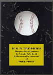 58F baseball plaque