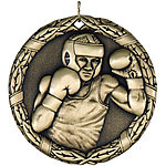 Boxing Medals XR261 with Neck Ribbons